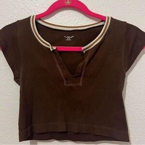 Go for Gold Urban Outfitters top